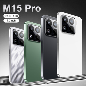 Mở khóa New M15 Pro 5 gam điện thoại thông minh <span class=keywords><strong>Dual</strong></span> Sim với Android 14 6.7 inch HD màn hình 16GB + 1TB Bộ nhớ MTK Bộ vi xử lý - Product Image 6