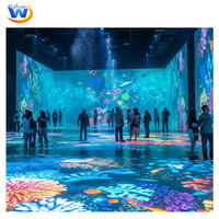 Système de projection immersive 3D personnalisé pour l'intérieur, projection immersive avancée, projection de réalité augmentée, système de projection cartographique