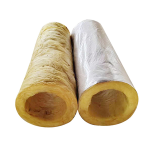 Isolant en <span class=keywords><strong>laine</strong></span> <span class=keywords><strong>de</strong></span> <span class=keywords><strong>verre</strong></span> Funas pour tuyauterie <span class=keywords><strong>de</strong></span> processus industriel-Thermique, <span class=keywords><strong>épaisseur</strong></span> 100mm, 60kg/m³, face au silicate <span class=keywords><strong>de</strong></span> calcium - Product Image 6