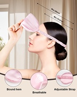 Masque de sommeil en satin de soie premium, super doux, respirant, bloquant la lumière, avec sangle élastique, idéal pour les voyages