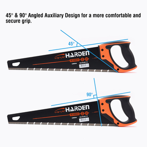 Scie à <span class=keywords><strong>main</strong></span> professionnelle HARDEN Multi Pro en acier au carbone et au manganèse pour la coupe du bois avec poignée en TPR - Product Image 5