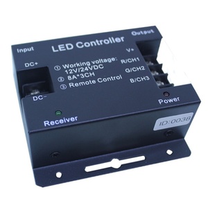 รีโมทคอนโทรล DC12-24V 433.92MHz ระยะ 20 เมตร สำหรับควบคุมไฟ LED RGB พร้อมโหมด 9-16 แบบ และระบบควบคุมแบบซิงค์/โซน สำหรับไฟนีออน LED - Product Image 3