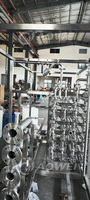 Pasteurisateur de lait 200L 300L 500L 1000L à 5000L tube chauffant à vapeur prix de la machine de pasteurisation du lait