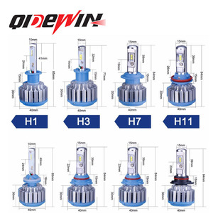 Qidewin H4 <b>Led</b> <b>Headlight</b> 30000 Lm 12-24V Universal Car Lighting - Product Image 5