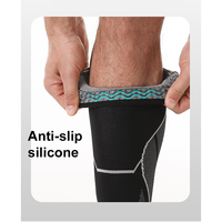 Compression réglable cheville et mollet soutien orthèse respirant étendu élastique sport mollet manches