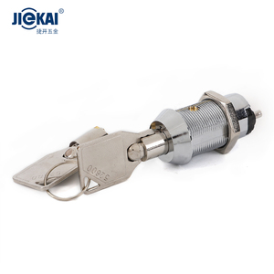 JK208 Momentary Spring-return Pin Terminal Key Switch <strong>Lock</strong> <strong>with</strong> 2 Tubular Keys - Product Image 4