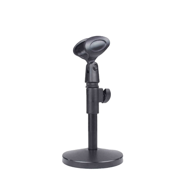 BMG Good Price Table Microphone Stand Tabletop & Table Stand Microphone Adjustable for Speech and Meeting