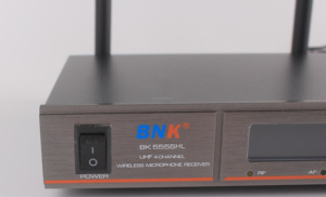 BNK 2 Tai Nghe Microphone + 2 Cơ Thể Gói Microphone Chuyên Nghiệp Karaoke Microphone Tai Nghe Không Dây Hệ Thống Bk5555hl - Product Image 3