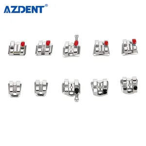 Azdent Metallo Bondable Mini Roth Apparecchi Ortodontici Dentali per la Vendita