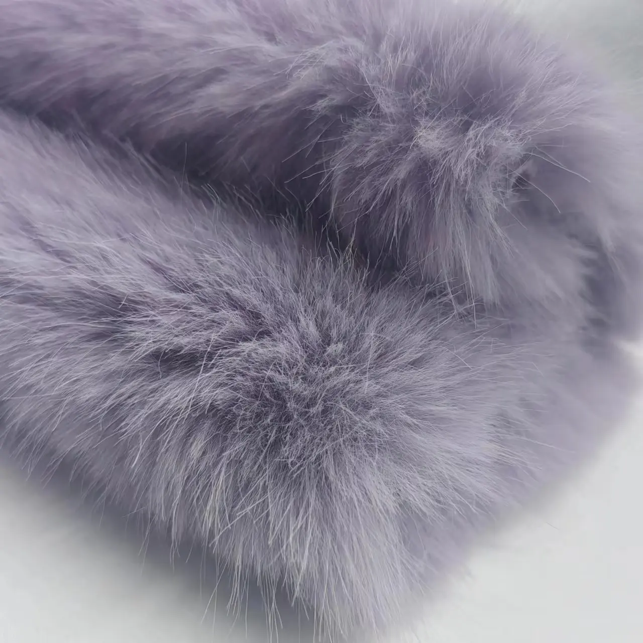 hot selling high quality solid fox faux fur 1400g fabric for winter woman collar