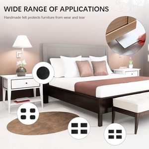 Bán buôn tự dính ủng hộ không dệt cảm thấy kim cảm thấy vải polyester cảm thấy CuộN thủ công cảm thấy - Product Image 2