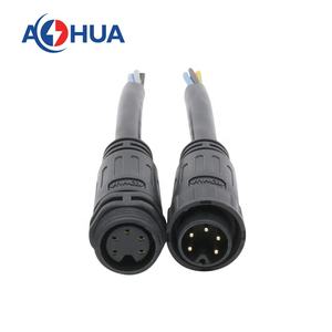 <span class=keywords><strong>2</strong></span> 3 Pin Power Cable Connector Man Vrouw Ip67 Waterdichte Stekker - Product Image 4