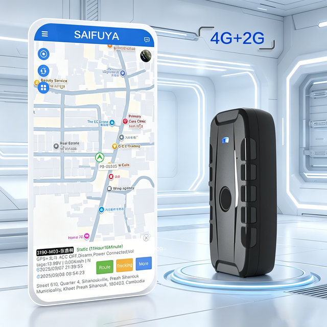 4G 2G GPS Tracker 20000mAh Waterproof WiFi Geo-Fence Magnetic Mount Hand Held Dashboard Vehicle Locator 1 Year Warranty for Cars