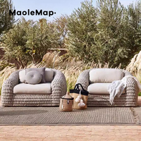 Canapé d'extérieur inclinable luxueux mobilier de jardin polonais transat en rotin moderne table basse chaise de billard canapé italien