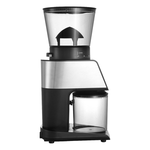 Moulin à <span class=keywords><strong>café</strong></span> électrique 220-240V, panneau tactile, 30 réglages de mouture réglables, grande capacité de 300g, meule conique antistatique - Product Image 2