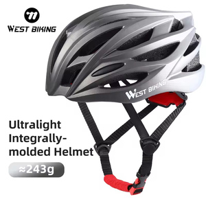 WEST Bike nuovo casco da ciclismo ultraleggero traspirante Mtb <span class=keywords><strong>bici</strong></span> da strada <span class=keywords><strong>Kask</strong></span> comodo casco intelligente da bicicletta per Scooter - Product Image 1