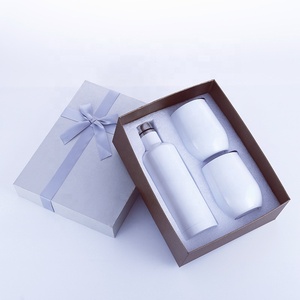 500ml Sublimation wine tumbler bottles stainless steel vacuum <b>insulated</b> double wall wine bottles For Gift Packing box - Product Image 1
