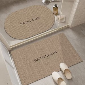 0154 Nouveau matériau, support en caoutchouc, tapis <span class=keywords><strong>de</strong></span> cuisine en diatomite, ensemble <span class=keywords><strong>de</strong></span> 2 tapis <span class=keywords><strong>de</strong></span> salle <span class=keywords><strong>de</strong></span> <span class=keywords><strong>bain</strong></span>, tapis <span class=keywords><strong>de</strong></span> <span class=keywords><strong>bain</strong></span> - Product Image 2