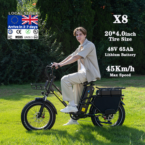 จักรยานไฟฟ้า KOOLUX X8 ยางอ้วน 7 สปีด มอเตอร์ไร้แปรงถ่าน แบตเตอรี่ลิเธียม 48V 30+35Ah มอเตอร์ดุมล้อหลัง เบรกดิสก์หน้า/หลัง - Product Image 2