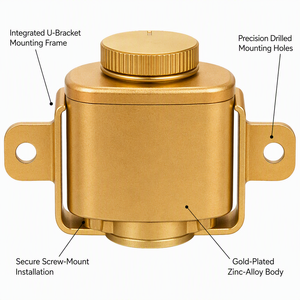 Thermostat capillaire WRC-601 Gold -35 à 350°C SPST SPDT avec <span class=keywords><strong>sonde</strong></span> à aiguille pour <span class=keywords><strong>chauffe</strong></span>-<span class=keywords><strong>eau</strong></span>, friteuse, four - Product Image 5