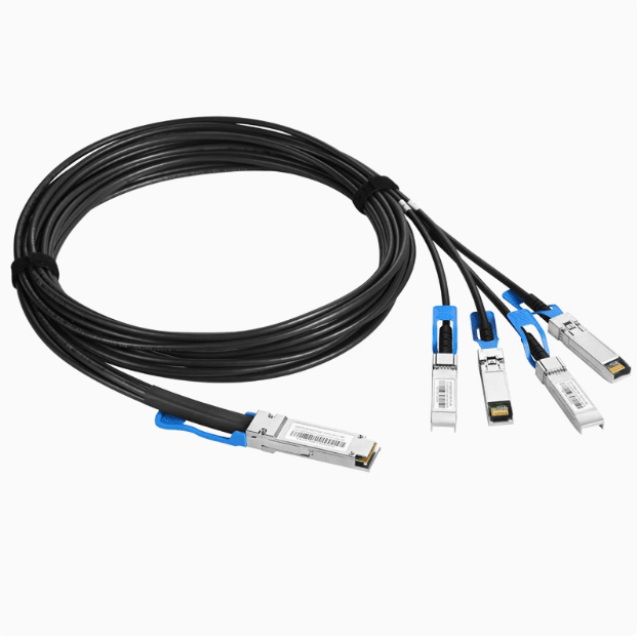 DAC Cable 100G DAC QSFP28 to 4x25G SFP28  1m 2m 3m 4m 5m  Passive Direct Attach Cable Copper