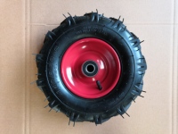 4.10/3.50 Caoutchouc pneumatique de pneu de machine agricole pour la roue de semoir de Micro-motoculteur de tracteur pour le restaurant de machines de jardin