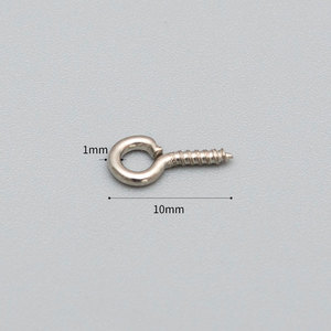 Cuentas <span class=keywords><strong>de</strong></span> metal <span class=keywords><strong>de</strong></span> 10 mm con forma <span class=keywords><strong>de</strong></span> ojo <span class=keywords><strong>de</strong></span> oveja para bricolaje, accesorios <span class=keywords><strong>de</strong></span> joyería, material para colgantes <span class=keywords><strong>de</strong></span> colores - Product Image 2