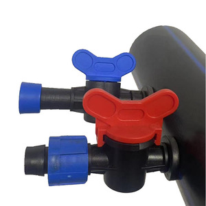 Vanne <span class=keywords><strong>à</strong></span> vanne en plastique pour système d'irrigation de jardin bande <span class=keywords><strong>goutte</strong></span> <span class=keywords><strong>à</strong></span> <span class=keywords><strong>goutte</strong></span> et accessoires de prélèvement pour serre et connexion agricole - Product Image 4