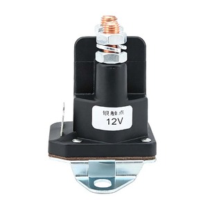 <span class=keywords><strong>Relais</strong></span> de démarreur 12V avec bobine en laiton et contacts argentés 89-96158T, <span class=keywords><strong>relais</strong></span> de <span class=keywords><strong>tondeuse</strong></span> à gazon 12V avec bobine en laiton - Product Image 5