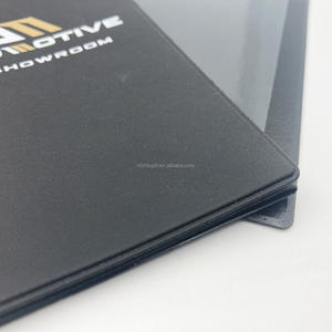 ビニール三つ折り運転免許証カードホルダー耐久性のあるプラスチック車の登録と保険書類ホルダーID運転免許証カバー - Product Image 3