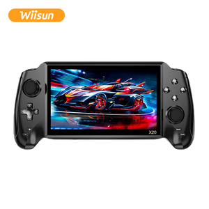 Console de jeu portable rétro Powkiddy <span class=keywords><strong>X20</strong></span> avec écran HD de 7 pouces, prend en charge 3000 jeux, lecteur de musique et de jeux vidéo, cadeau pour enfants - Product Image 1