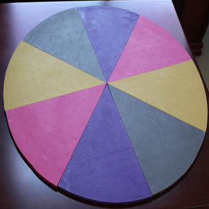 Phòng tập thể dục đầy màu sắc tập thể dục nhà lồng vào nhau TPE nhựa nhiệt dẻo đàn hồi sàn Mat phòng tập thể dục và tập thể dục sàn Mat phòng tập thể dục - Product Image 5