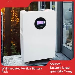 เครื่องจัดเก็บพลังงานแบบติดผนังแนวตั้ง 5KWH UB-5KWH พร้อมแบตเตอรี่ลิเธียมไอรอนฟอสเฟตในตัว สำหรับใช้ในบ้านกับระบบผลิตไฟฟ้าจากพลังงานแสงอาทิตย์ - Product Image 4