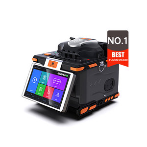 GUANGYAN M5 Layar 4.3-inci Baterai 5200mAh <span class=keywords><strong>6</strong></span> Motor Meteran Daya Optik Terintegrasi Penyambungan Serat Optik Cepat <span class=keywords><strong>6</strong></span> Detik FTTH Fusion - Product Image 1