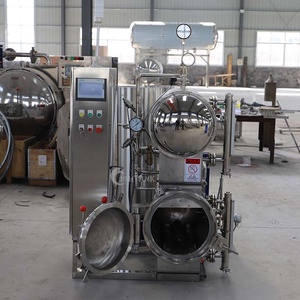 Síntese hidrotermal industrial auto carregador laboratório grande horizontal vidro <span class=keywords><strong>autoclave</strong></span> sacos dupla porta comida <span class=keywords><strong>autoclave</strong></span> esterilizador - Product Image 2