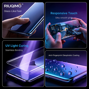 Film de protection d'écran universel en verre hybride 9H à durcissement UV pour écrans incurvés, feuille pour machine de découpe, <span class=keywords><strong>traceur</strong></span>, HD transparent nano - Product Image 3