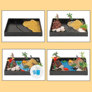 Sáng tạo khủng long môi trường sống khoa học Kit DIY thời tiền sử chơi <span class=keywords><strong>Set</strong></span> với Núi Lửa Phun Trào khủng long con số STEM học tập cho trẻ em - Product Image 4