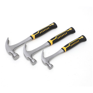 Marteau à griffes en acier au carbone à tête ronde, vente en gros d'usine, pour le travail du bois, la construction, l'installation de meubles et la rénovation domestique - Product Image 1
