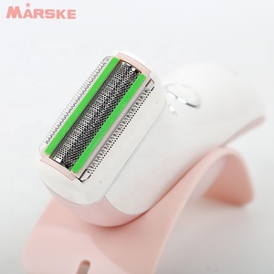 Venta caliente Marske USB 6133 lavable recargable <span class=keywords><strong>dama</strong></span> depiladora con Base de apoyo - Product Image 4
