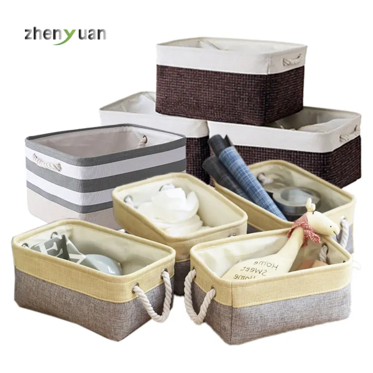 Free samples Wholesale custom cloth fabric storage bins foldable organizer closet storage boxes clothes storage box