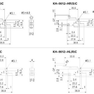 ไมโครสวิตช์ Lite-On รุ่น Kh-9012-5Hlc แบบ Spdt พลาสติก 100000 รอบ สำหรับงานรีเลย์ - Product Image 1