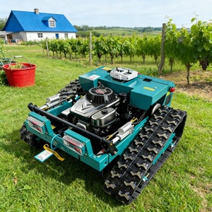 หุ่นยนต์ตัดหญ้าอเนกประสงค์พร้อมที่ตัดหิมะ ควบคุมแบบไร้สาย ขับเคลื่อนด้วยตัวเอง สำหรับพื้นที่ลาดชันบนภูเขา - Product Image 1
