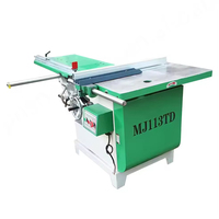 Scie circulaire à table inclinable avec moteur de 3 kW pour le travail du bois