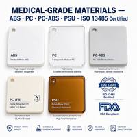 Moldeo por Inyección de Carcasas Médicas de Acero Inoxidable de Alta Precisión |   Cajas de Conexión Eléctrica de Pared Delgada con Sistema de Encaje Rápido