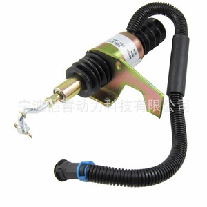 Válvula solenoide de apagado del generador D59-105-01 12V 24V para motor diésel Shangchai Dongfeng - Product Image 3