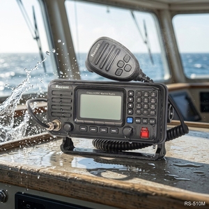 Radio de communication <span class=keywords><strong>marine</strong></span> professionnelle RS-510M VHF, best-seller, étanche IPX7, classe A DSC, 25W, montage fixe - Product Image 6