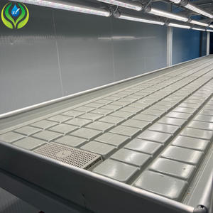 MYXL Ebbe Flow Tische wachsen Tabelle Hydro ponik 4x8 Flut schale mobile vertikale Grow Rack System - Product Image 3