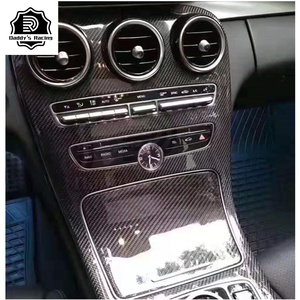 Bảng Điều Khiển Trung Tâm Sợi Cacbon Thay Thế Bảng Điều Khiển Phù Hợp Cho MB W205 C63 C-Class C200 C300 C180 C43 Trang Trí Nội Thất Chất Lượng Cao - Product Image 3