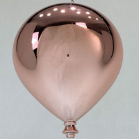 Ballon rigide en plastique 3 tailles Affichage Décoration pour exposition Hôtel Centre commercial Magasin Affichage Ballon de petite taille moyenne grande taille