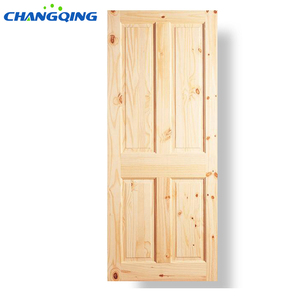 Diseño de <span class=keywords><strong>Puerta</strong></span> de Panel de Madera de <span class=keywords><strong>Pino</strong></span> Nudoso Macizo Tradicional para Decoración de Apartamentos - Product Image 2